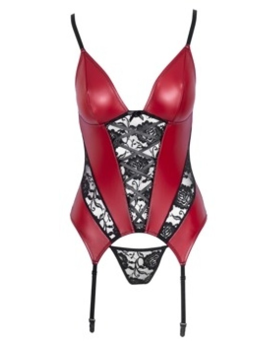 Cottelli Lingerie Basque red/black S