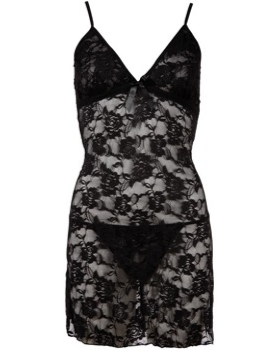 Cottelli Lingerie Chemise black S