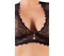 Cottelli Curves Lace Set black L