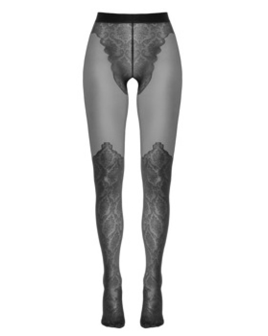 Cottelli Legwear Crotchless Tights 2