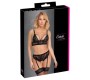 Cottelli Lingerie Bra & Thong black S