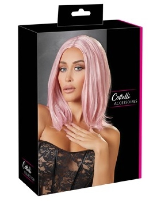 Cottelli Accessoires Wig, bob, pink