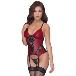 Cottelli Lingerie Basque red/black S