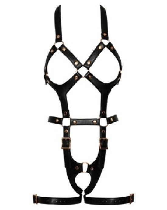 Bad Kitty Harness S/M rose