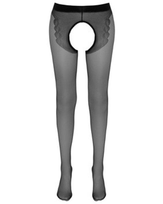 Cottelli Legwear Crotchless Tights 4