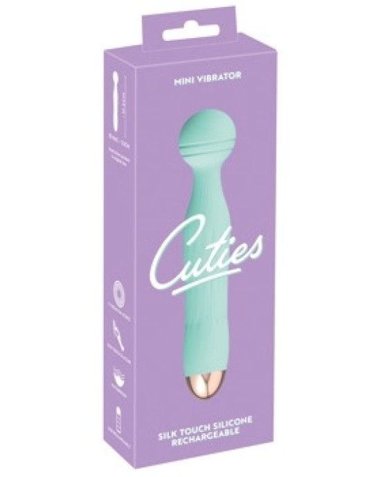 Cuties Мини-вибратор Зеленый 2.G