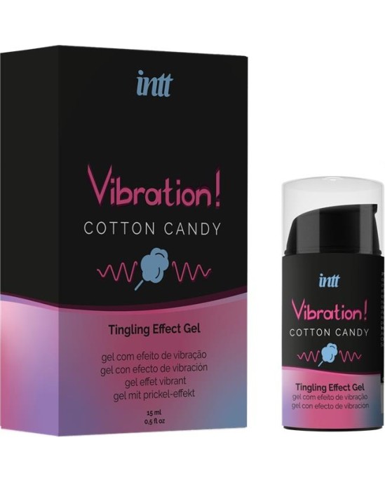 Intt Liquid Vibrator Cotton Candy 15 ml
