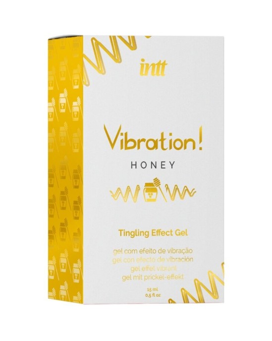 Intt Unisex Arousal Gel INTT - POWERFUL INTIMATE STIMULANT HONEY LIQUID VIBRATOR GEL 15 ML