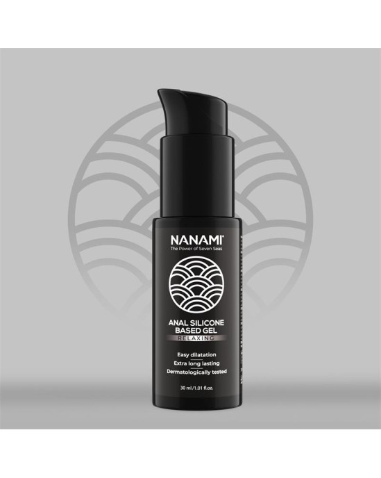 Nanami Anal Relaxing Lubricant Gel uz silikona bāzes 30 ml