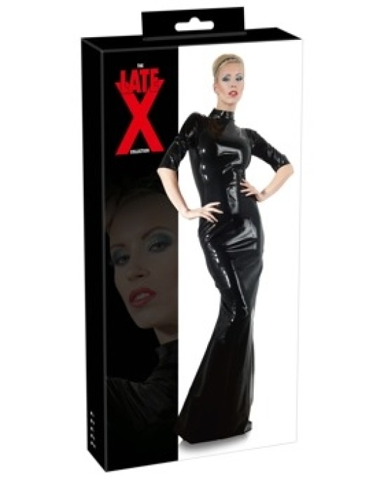 Late X Latex Dress black S