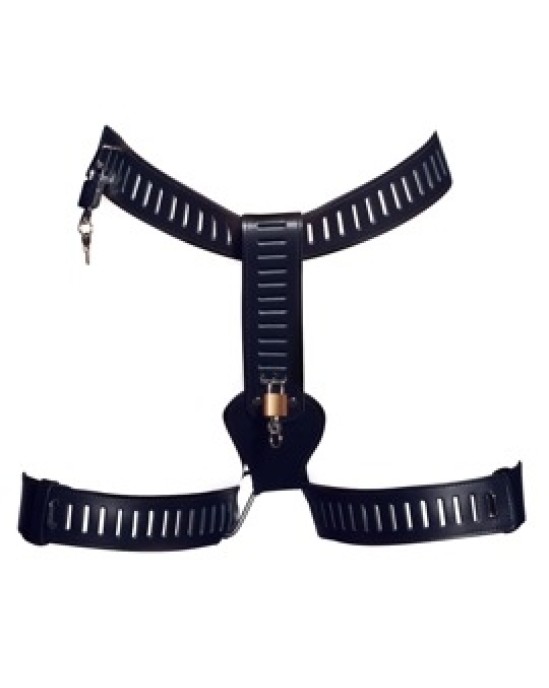 Zado Leather Chastity String S-L