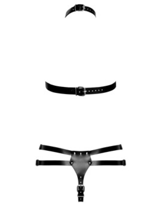 Zado Leather Harness Set S/M