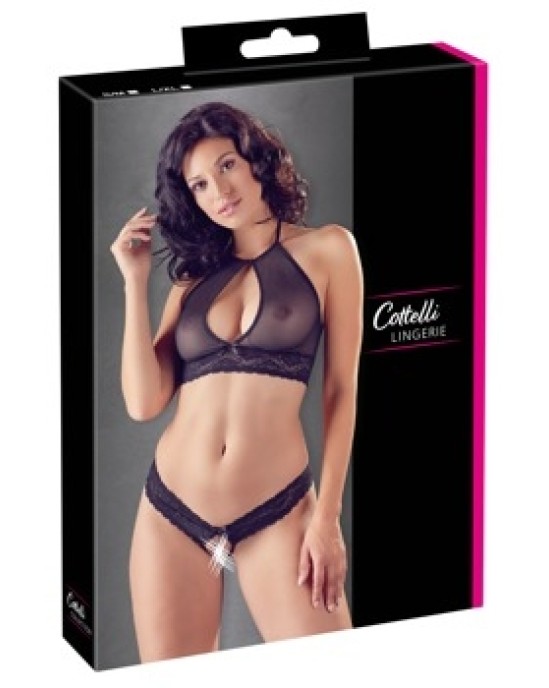 Cottelli Lingerie Krūšturis un string S/M