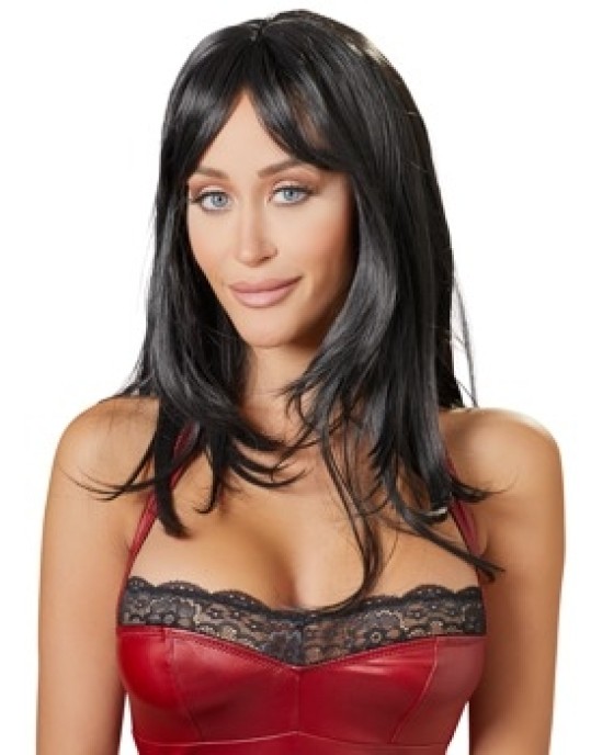 Cottelli Accessoires Long Black Wig