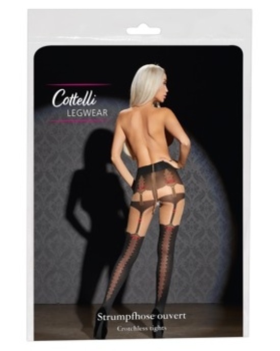 Cottelli Legwear Zeķubikses ar rakstu 2