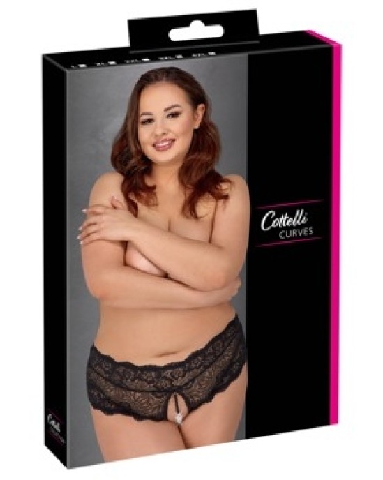 Cottelli Curves Panties w Pearls 2XL