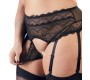 Cottelli Curves Lace Set black 3XL