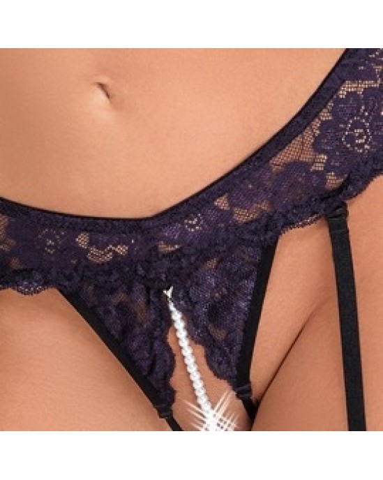 Cottelli Lingerie Plauktu krūštura komplekts Purple 75B/S