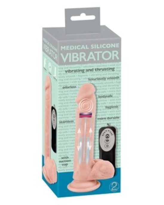 Medical Silicone Thrusting Vib