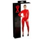 Late X Latex Catsuit red S