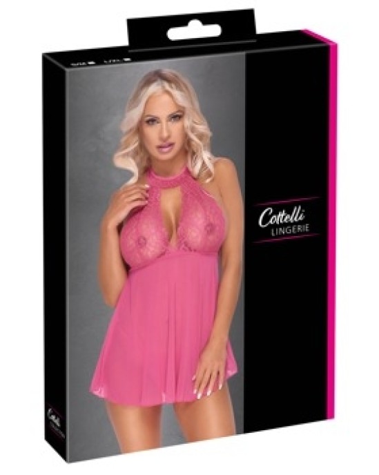 Cottelli Lingerie Babydoll rozā S/M