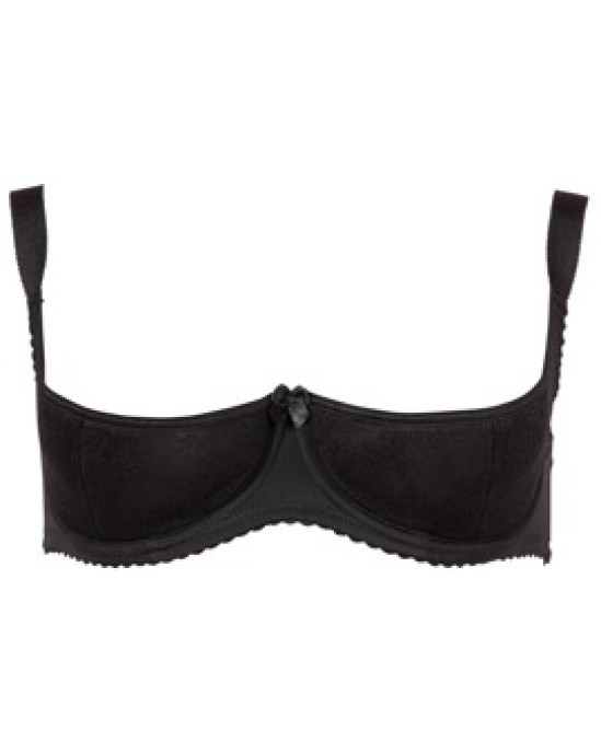 Cottelli Curves Shelf Bra Black 85D