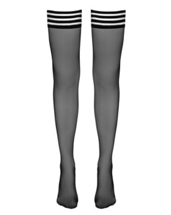 Cottelli Legwear Hold-up Stockings black 2