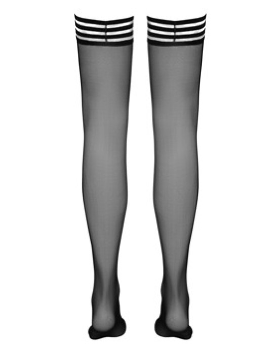 Cottelli Legwear Hold-up Stockings black 2