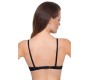 Black Level Vinyl Bra black 80B