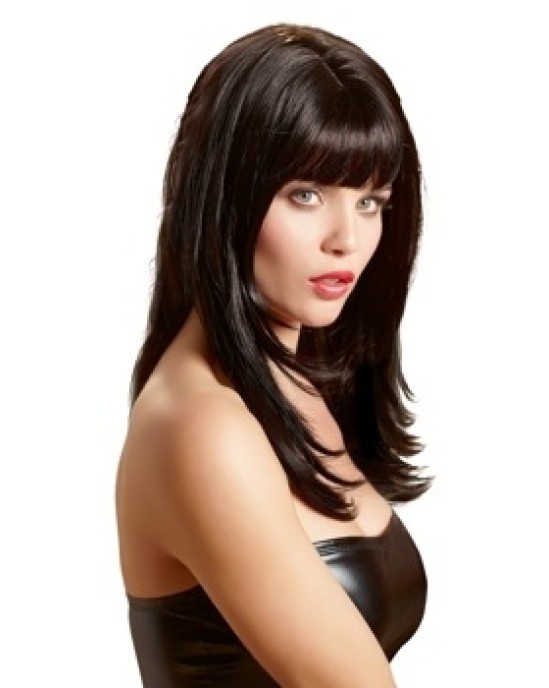 Cottelli Accessoires Long Black Wig