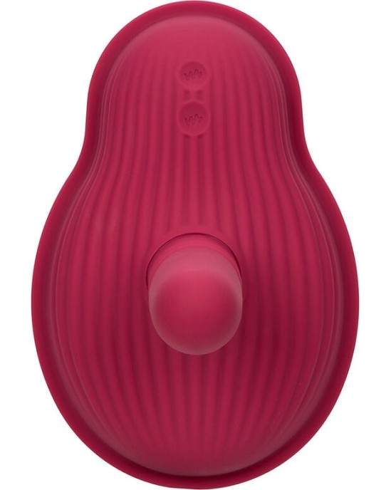 California Exotics RIDER MASSAGER DOUBLE MOTOR TĀLVADĪBAS PULTS RED