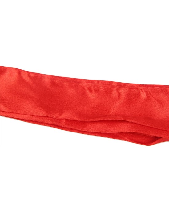 Subblime Dresses SUBBLIME — caurspīdīgs AUDUMA MALĀTIS AR MEŽĢĪŅU DETALU SARKANA L/XL