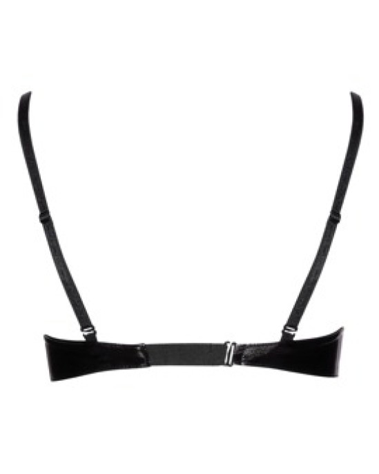 Black Level Vinyl Bra black 80C