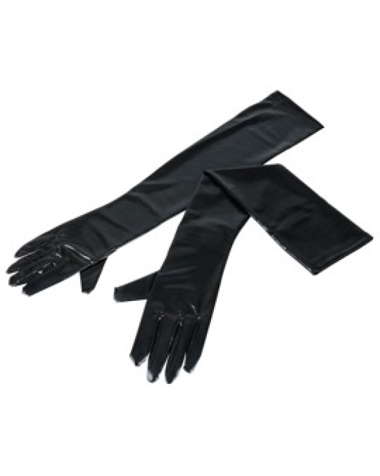 Cottelli Accessoires Gloves Wet Look S-L