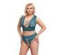 Cottelli Curves Bra Set teal XL