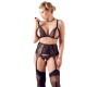 Cottelli Curves Bra Suspender Set XL