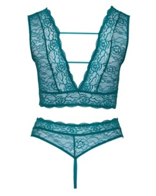 Cottelli Curves Bra Set teal XL