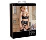 Abierta Fina Shelf Bra Suspender Set 75B/S