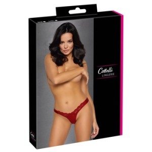 Cottelli Lingerie String bow S/M