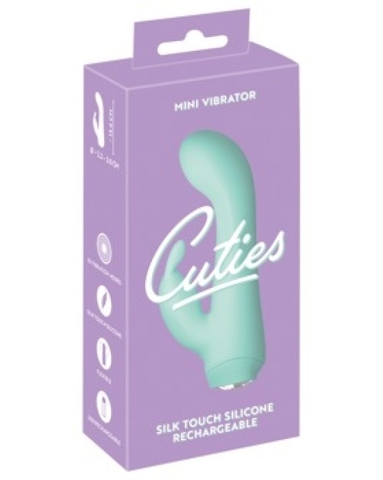 Cuties Мини-вибратор Зеленый 4.G