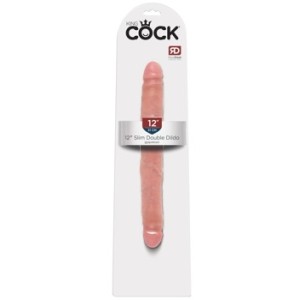 King Cock KC 12 collu plāns dubultdildo