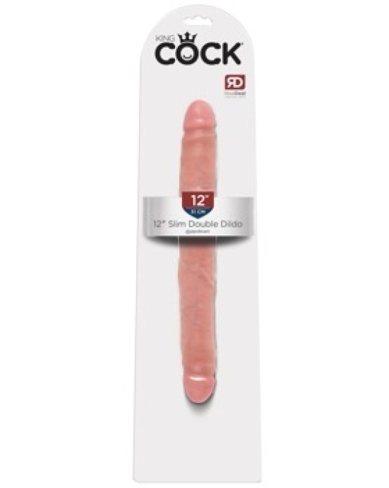 King Cock KC 12 collu plāns dubultdildo