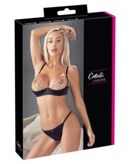 Cottelli Lingerie Комплект бюстгальтера-полки Sparkle 75B/S