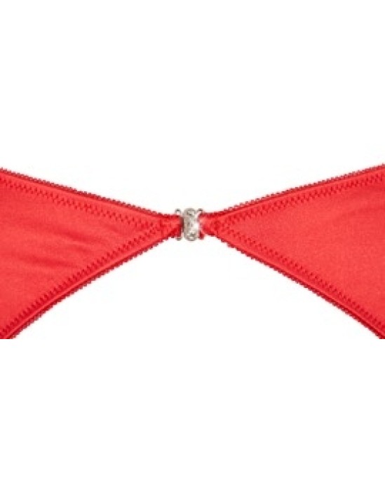 Cottelli Lingerie Shelf Bra Set red 80C/M