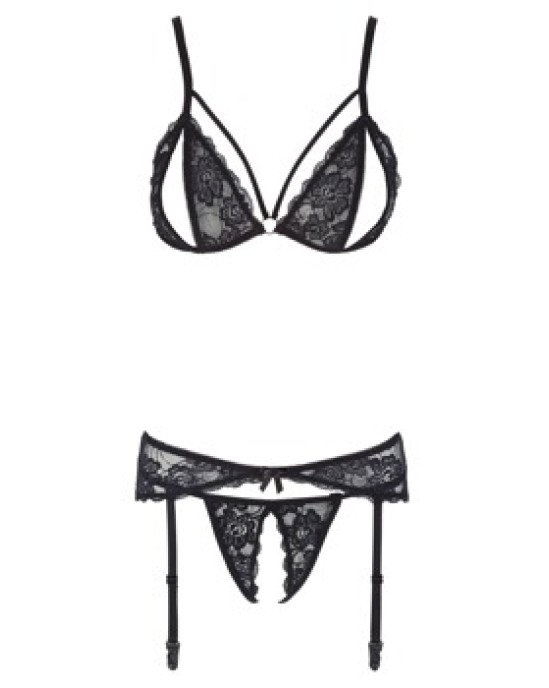 Cottelli Lingerie Комплект кружевных подтяжек M