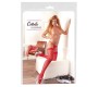 Cottelli Legwear Hold-up Stockings red S