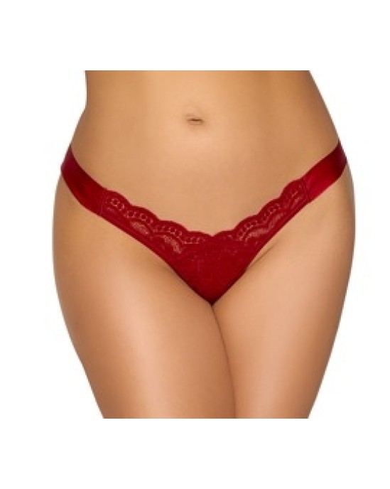 Cottelli Lingerie String bow S/M