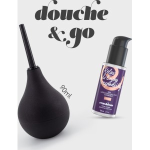 Crushious DOUCHE & GO ANAL DOUCHE 90ml AR ANAL LUBRIKANTI 50ml