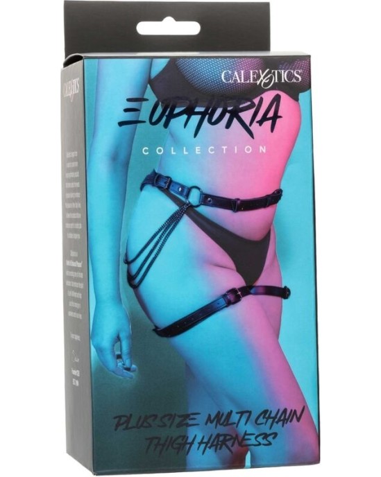 California Exotics EUPHORIA PLUS SIZE MULTI CHAIN THIGH HARNESS