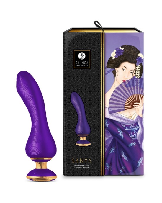 Shots Toys SHUNGA - SANYA INTIME MASAGER VIOLETA